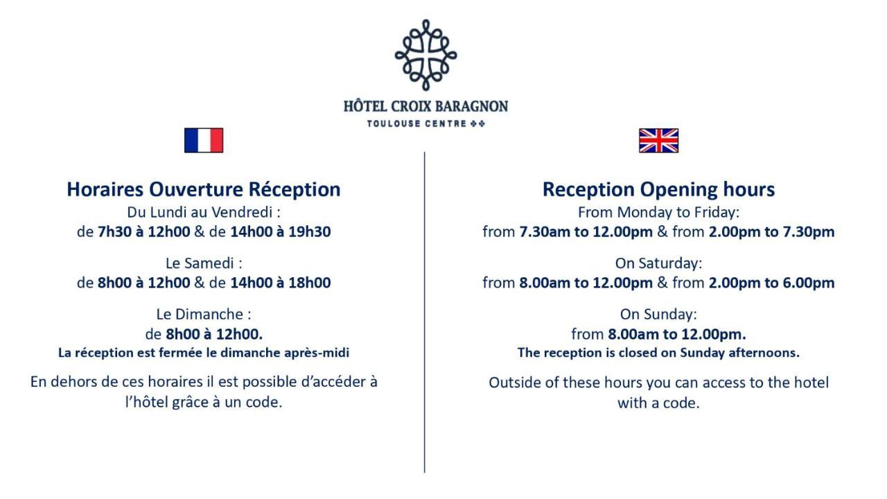 Hotel Croix Baragnon Toulouse Exteriör bild